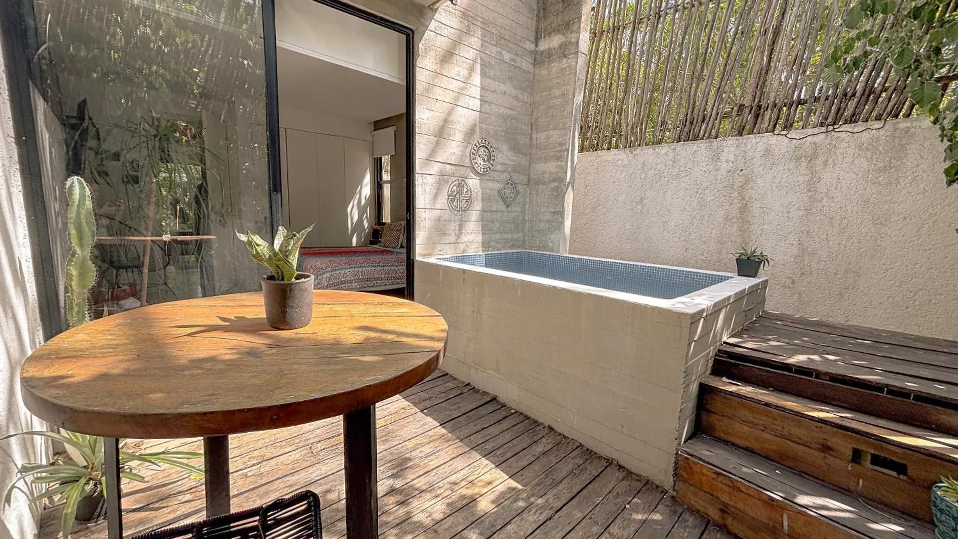 Apartment With Private Plunge Pool At Madara Tulum Earth 1 Messico